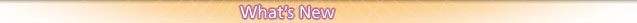 What's New